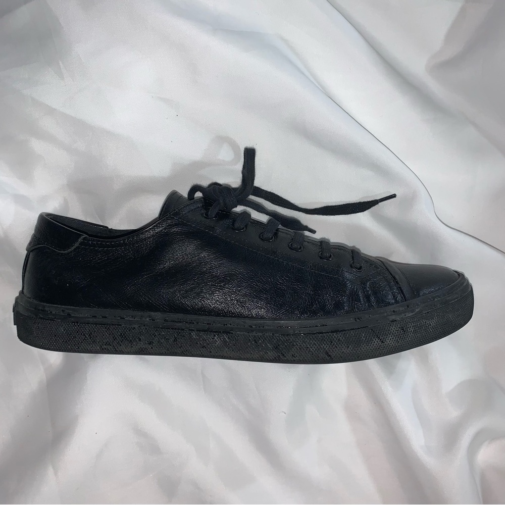 SAINT LAURENT PARIS men's size 11.5/12 SEE MEASUREMENTS leather court shoes